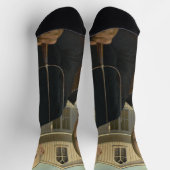 Chaussette Gothic américain de Wood (Haut)