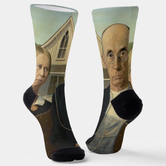 Chaussette Gothic américain de Wood (Angulaire)