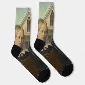 Chaussette Gothic américain de Wood (Droite)