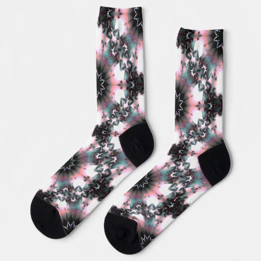 Chaussette Gothique Frozen Winter Spider Web (Gauche)