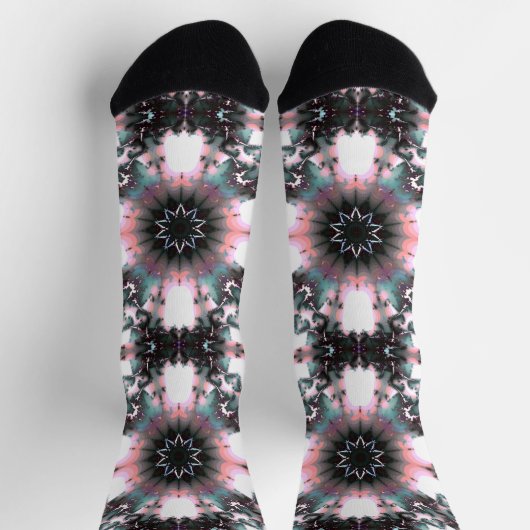Chaussette Gothique Frozen Winter Spider Web (Haut)