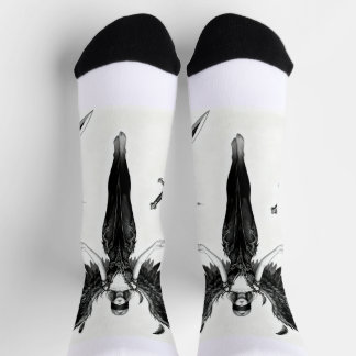 Chaussette Gothique sombre