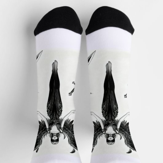 Chaussette Gothique sombre (Haut)