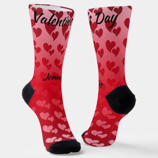 Chaussette Gradient Hearts Saint-Valentin (Angulaire)