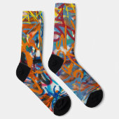 Chaussette Graffiti (Droite)