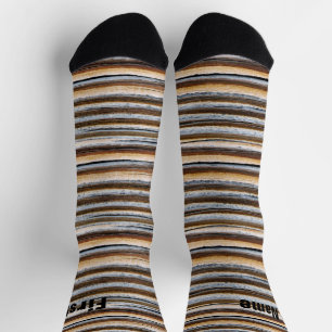 Chaussette Graines en bois personnalisées