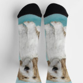 Chaussette Grand Basset Griffon Vendeen - Art Chien original (Haut)