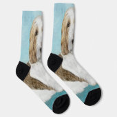 Chaussette Grand Basset Griffon Vendeen - Art Chien original (Droite)