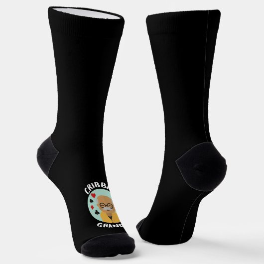 Chaussette Grand-père de Cribbage - drôle de cribbage (Angulaire)