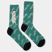 Chaussette Grands Pyrénées de Noël (Droite)