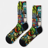 Graphique cool illustration tribale l motif modern
