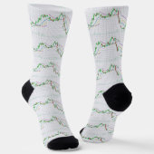 Chaussette Graphique du marché des Stocks de chandeliers (Angulaire)