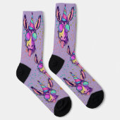 Chaussette Gras, Bright Donkey dans la conception de lunettes (Droite)