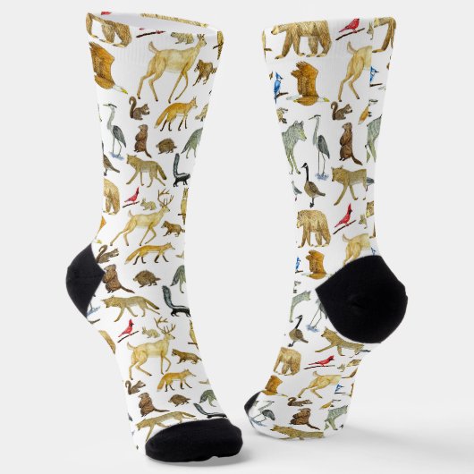 Chaussette Great Lakes Wildlife Crew Socks (Angulaire)