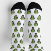 Chaussette Green Alien Head (Haut)