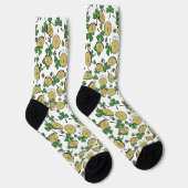 Chaussette Green and Gold St Patrick's Lucky You Shamrock (Droite)