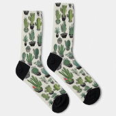 Chaussette Green Cactus Pattern (Droite)