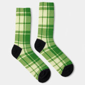 Chaussette Green Plaid St. Patrick's Day  (Droite)