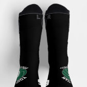 Chaussette Green Volleball Custom Nom de l'équipe et numéro d (Haut)