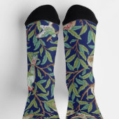 Chaussette Grenade et Petit Oiseau, William Morris (Haut)