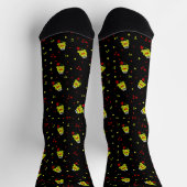 Chaussette Grenouille avec roses (Haut)