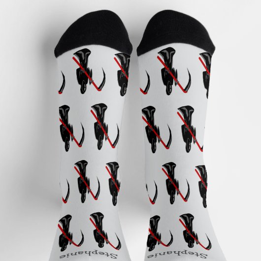 Chaussette Grim Reaper Design (Haut)