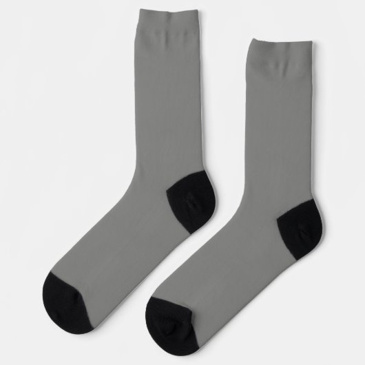 Chaussette Gris de cuisse (couleur solide) (Gauche)