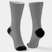 Chaussette Gris de cuisse (couleur solide) (Angulaire)