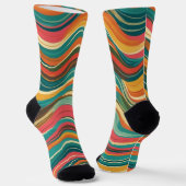 Chaussette Groove Waves 70s Psychedelic (Angulaire)