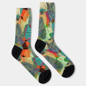 Chaussette Grunge abstrait. (Droite)