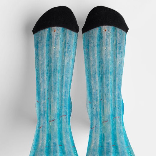 Chaussette Grunge rouille texture (Haut)
