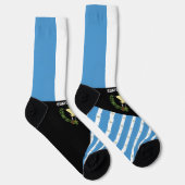 Chaussette Guatemala Chaussettes, drapeau du Guatemala couleu (Droite)