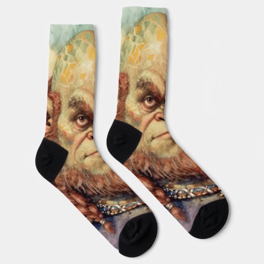 Chaussette Guerrier de fantasy : Dagar (Droite)