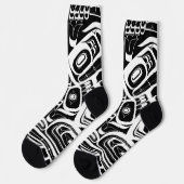 Chaussette Haida Eagle Thunderbird (Nord-Ouest de la Colombie (Gauche)