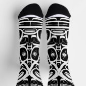Chaussette Haida Eagle Thunderbird (Nord-Ouest de la Colombie (Haut)