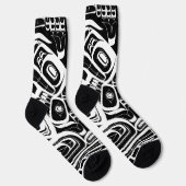 Chaussette Haida Eagle Thunderbird (Nord-Ouest de la Colombie (Droite)
