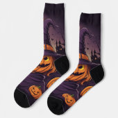 Chaussette Halloween- (Gauche)