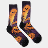 Chaussette Halloween- (Droite)