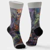 Chaussette Halloween Abstrait (Angulaire)