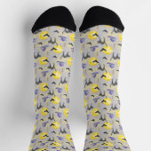 Chaussette Halloween Casquette Chat et Sorcière (Haut)