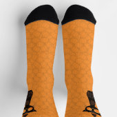 Chaussette Halloween/chat/citrouille/automne (Haut)