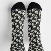 Chaussette Halloween crâne Motif sans marque (Haut)