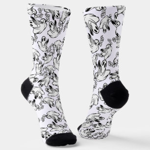 Chaussette Halloween Fantômes