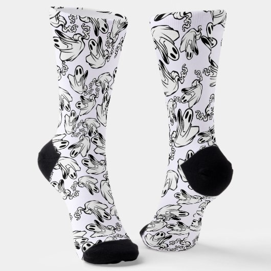 Chaussette Halloween Fantômes (Angulaire)