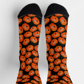 Chaussette Halloween Jack-o-Lanterns citrouille (Haut)