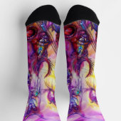 Chaussette HALLOWEEN MONSTERS / ORK WAR Fantasy (Haut)