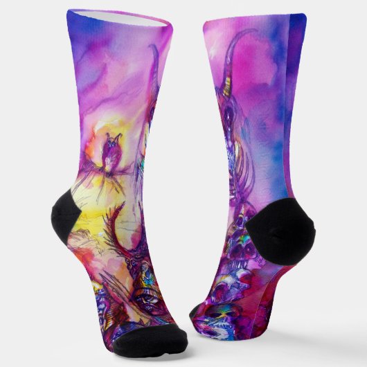 Chaussette HALLOWEEN MONSTERS / ORK WAR Fantasy (Angulaire)