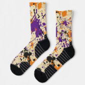 Chaussette Halloween Splatter (Gauche)