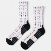 Chaussette Hanoukka religion judaïsme juif (Gauche)