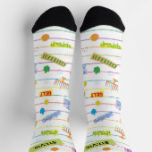 Chaussette Hanukkah Socks "Party Time" (Haut)